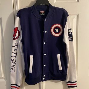 Captain America letterman’s jacket